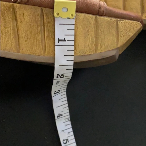 Jessica Simpson tan summer wedge sandal 9 - Picture 7 of 11